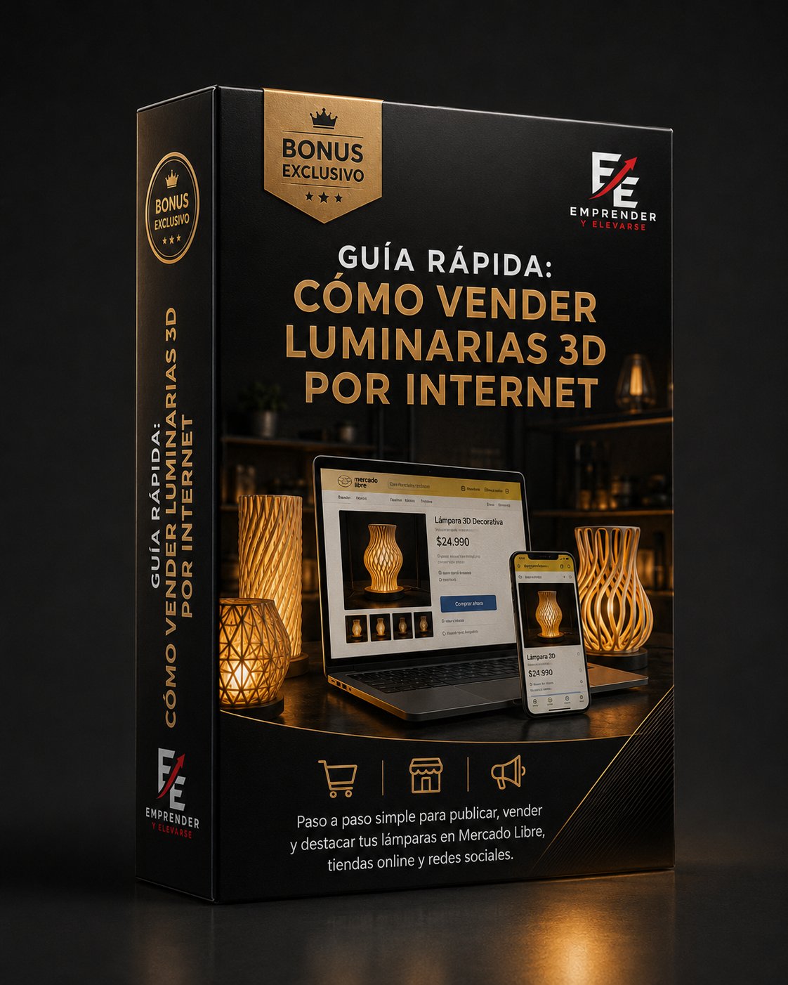 BONO #1 · Cómo vender luminarias 3D por internet